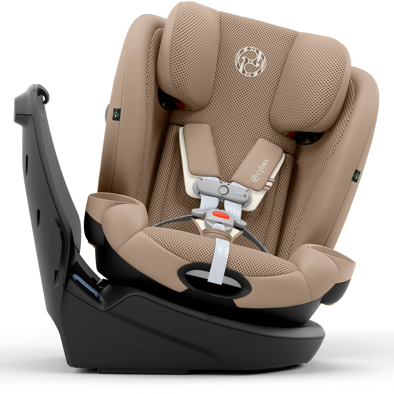 cybex flame retardants Cybex Callisto G 360 Rotating All-in-One Car Seat Almond Beige