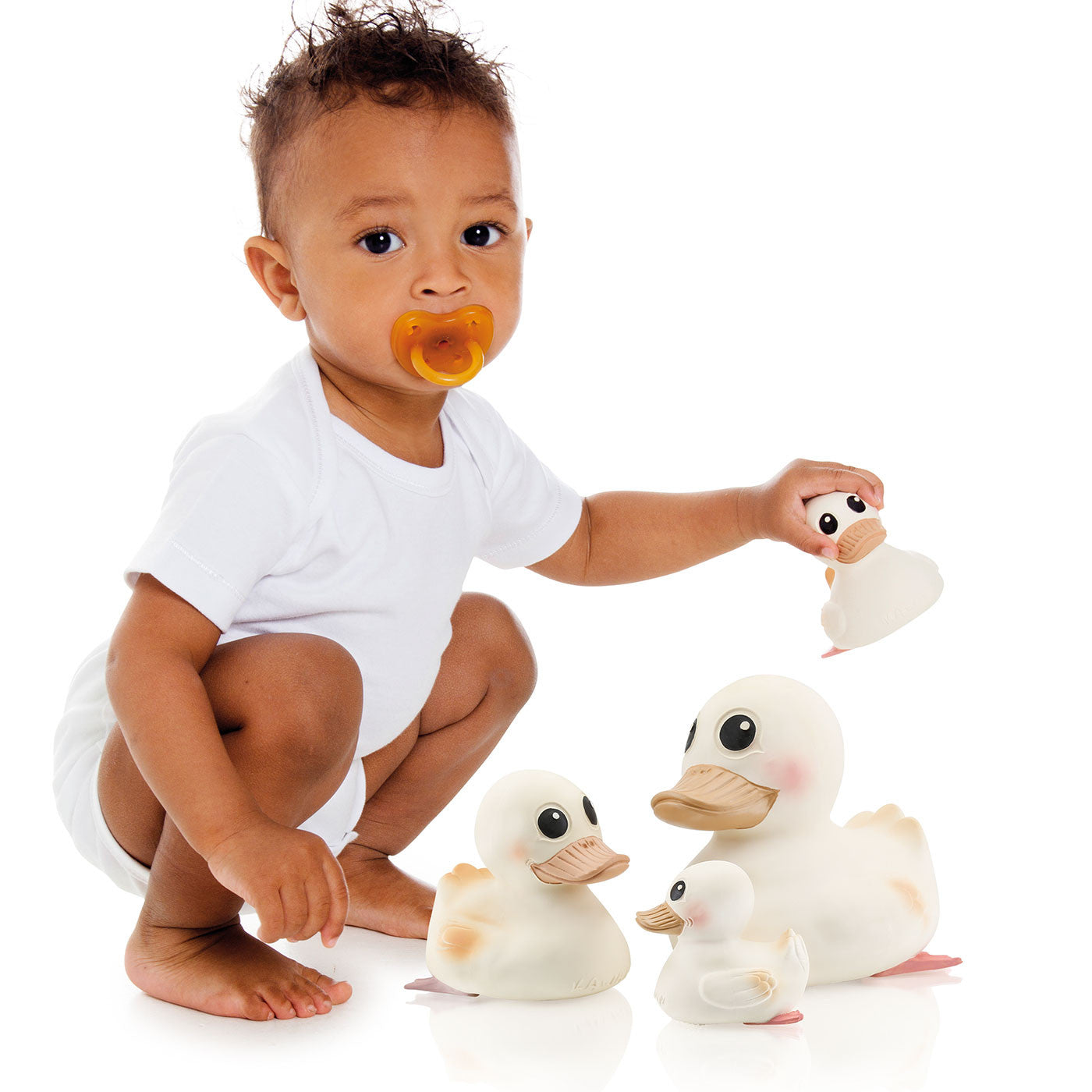 Hevea Pacifiers and Bath Toys