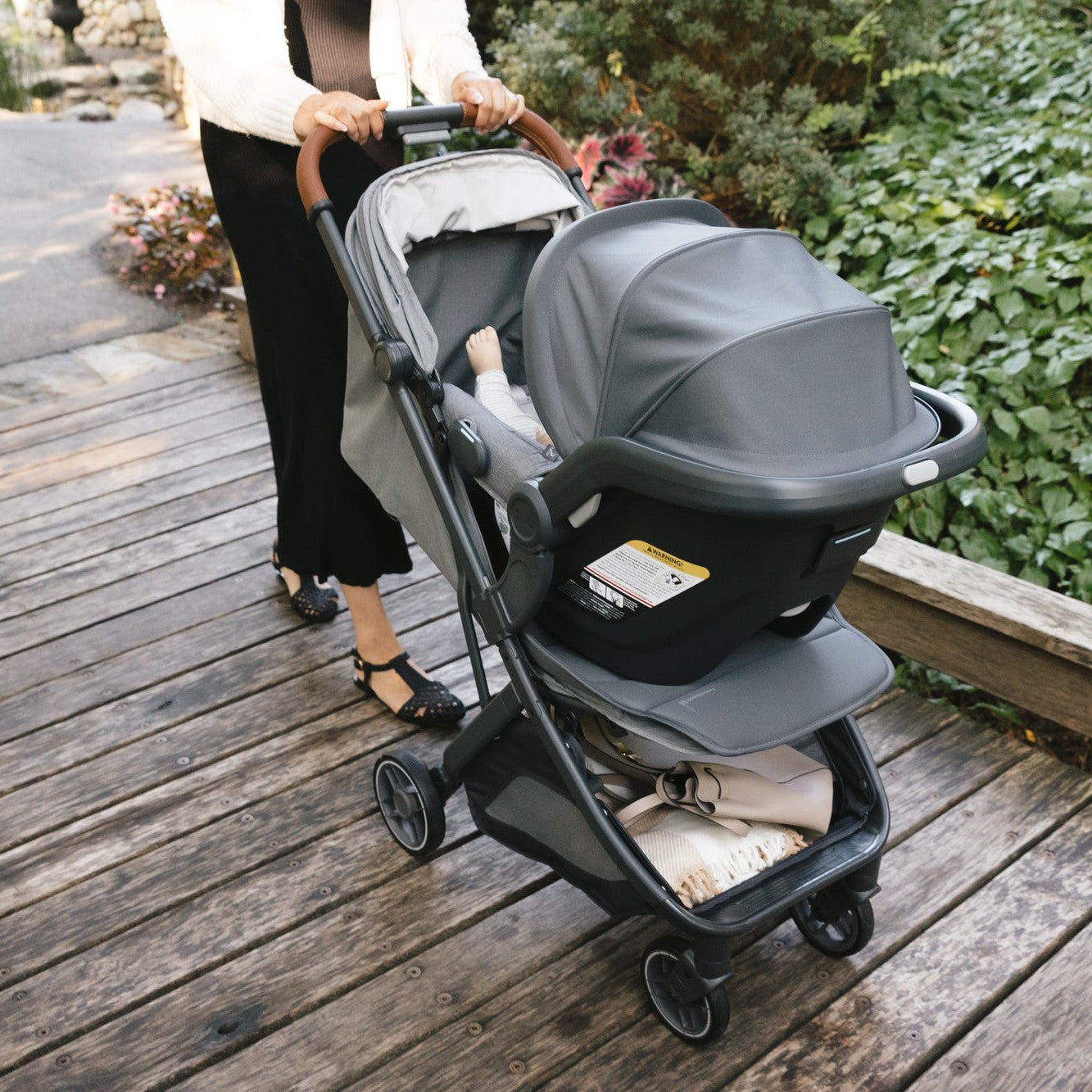 UPPAbaby Minu V3 Stroller – Happy Mango - Main Image