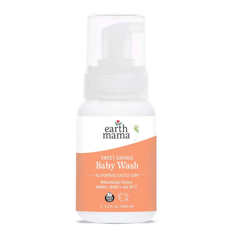 Earth Mama Sweet Orange Wash for Baby
