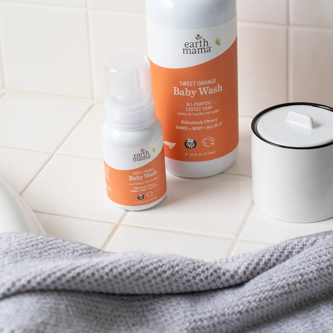 Earth Mama Sweet Orange Wash for Baby