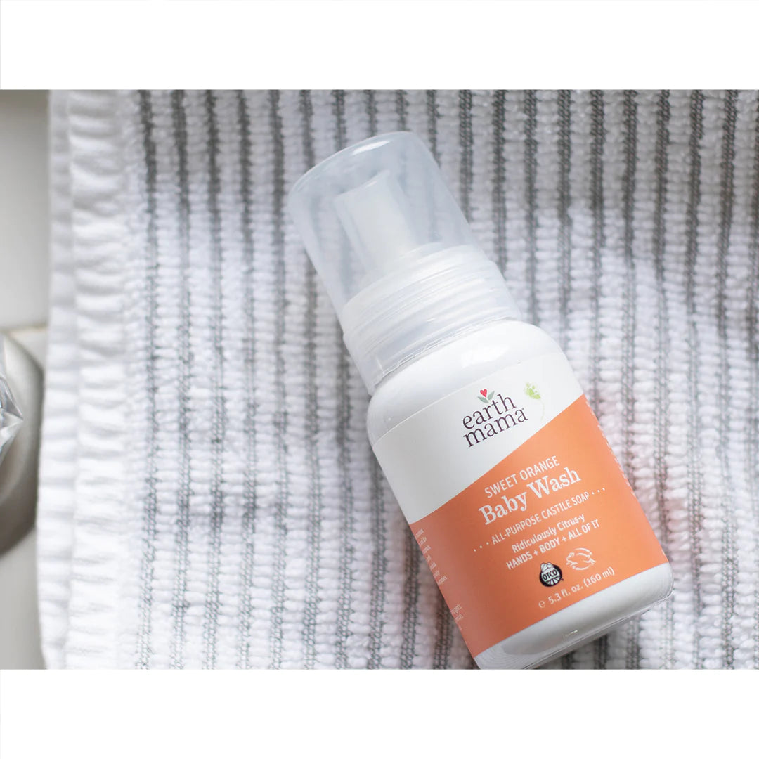 Earth Mama Sweet Orange Wash for Baby