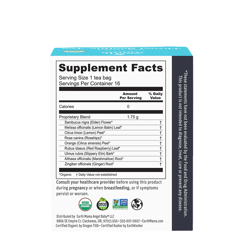 Earth Mama Throat Soothie Tea