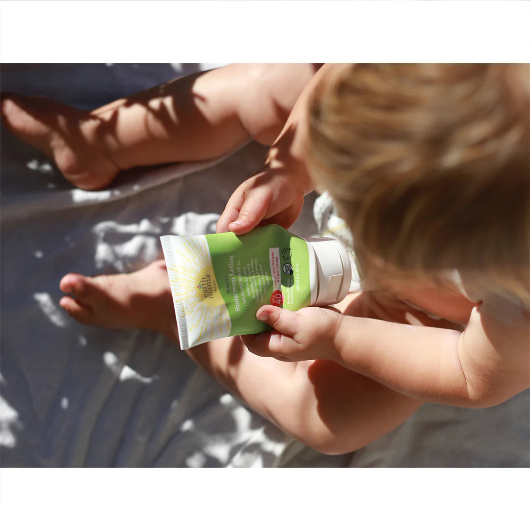 Earth Mama Organics - Baby Mineral Sunscreen Lotion - SPF 40