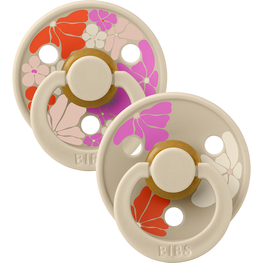 BIBS STUDIO Colour 2 Pack Morning Bloom | Vanilla Mix