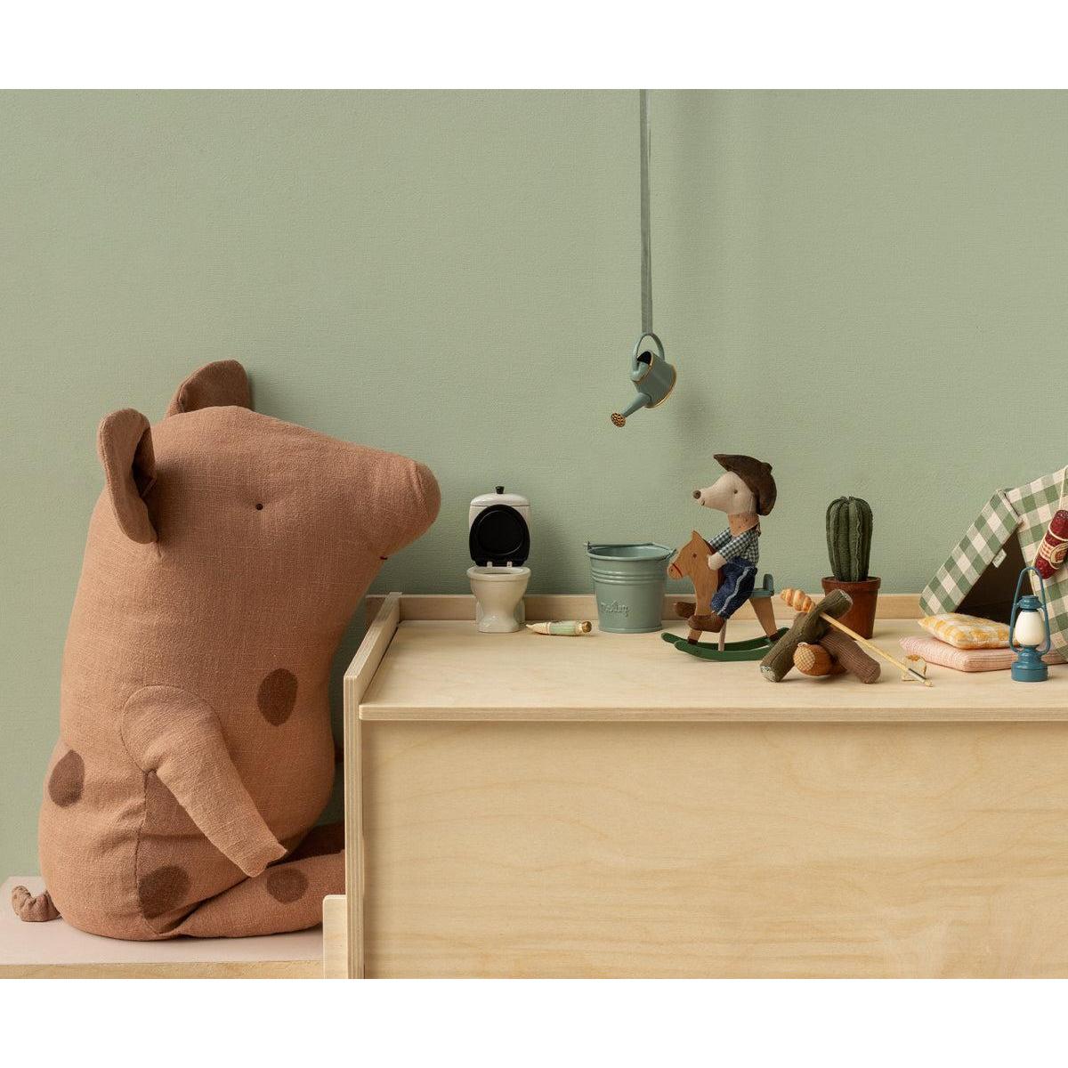 Maileg Truffle pig, Big - Vintage rose