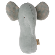 Maileg Lullaby Friend Rattles, Elephant - Light Dusty Blue