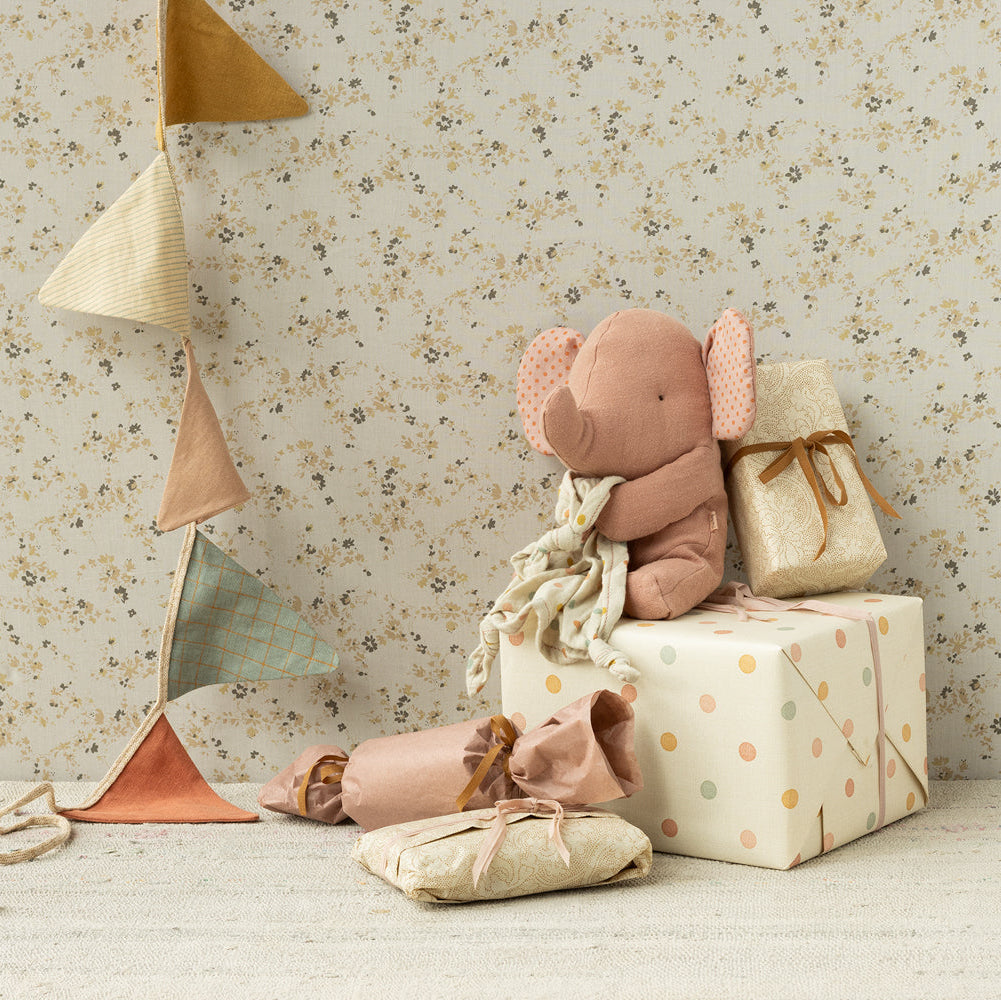 Maileg Lullaby Friends, Elephant - Old Rose