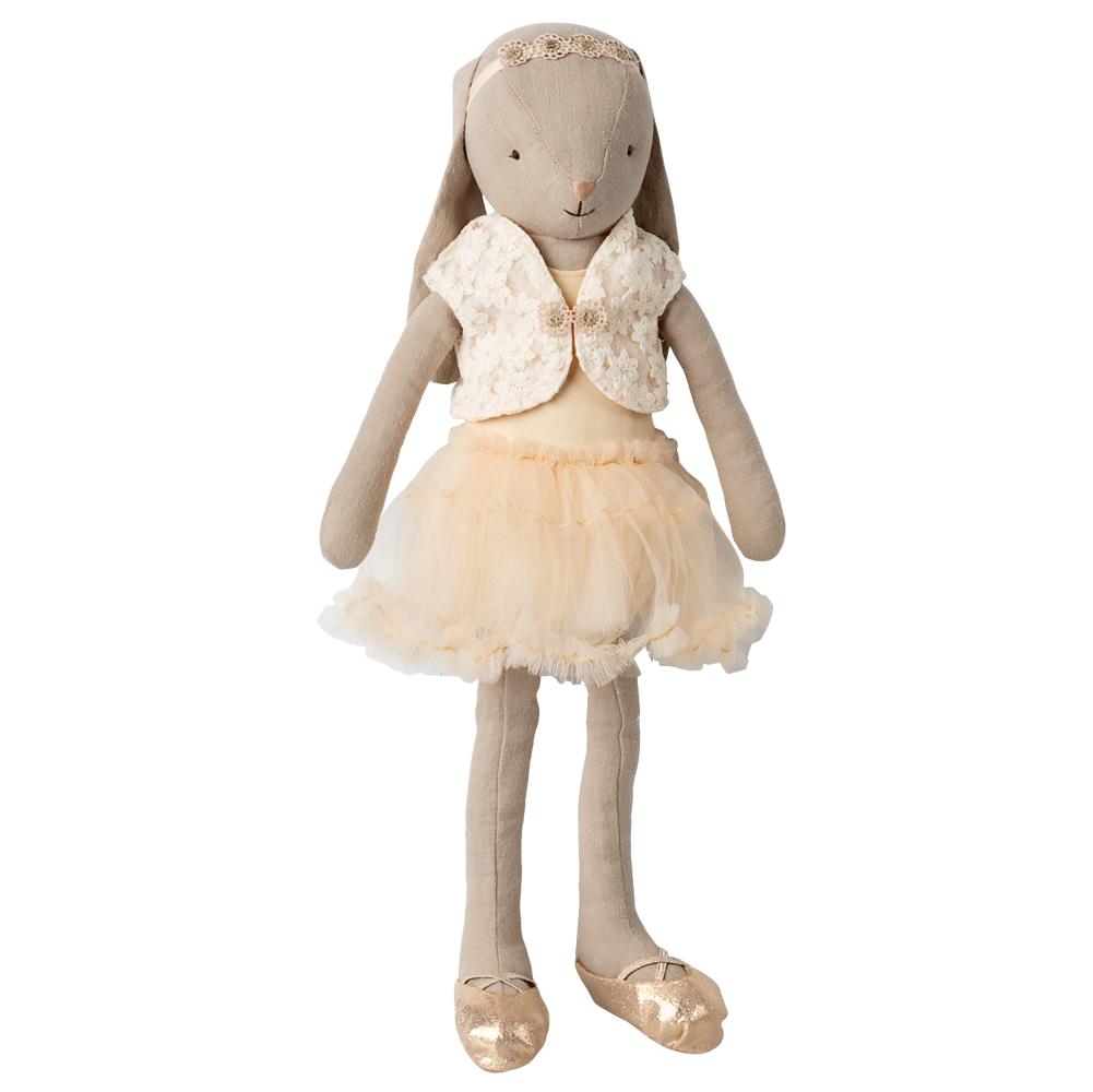 Maileg Bunny size 3, Classic - Ballet suit and skirt cream