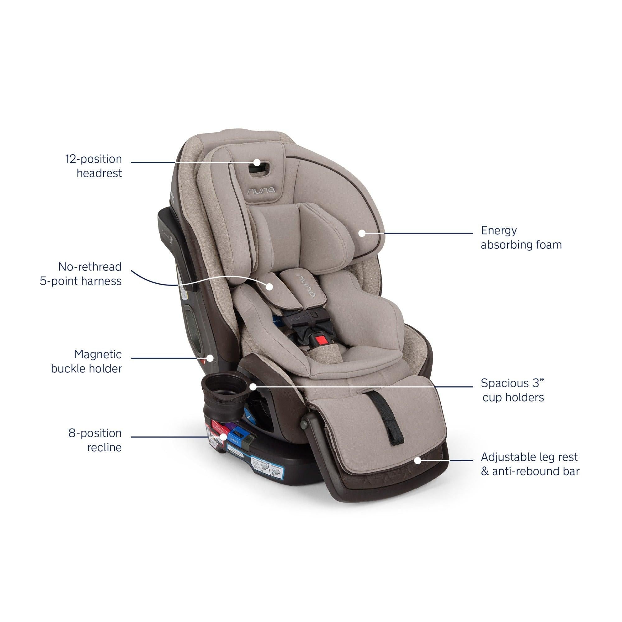 Nuna EXEC Next Convertible Car Seat *Ships Dec*