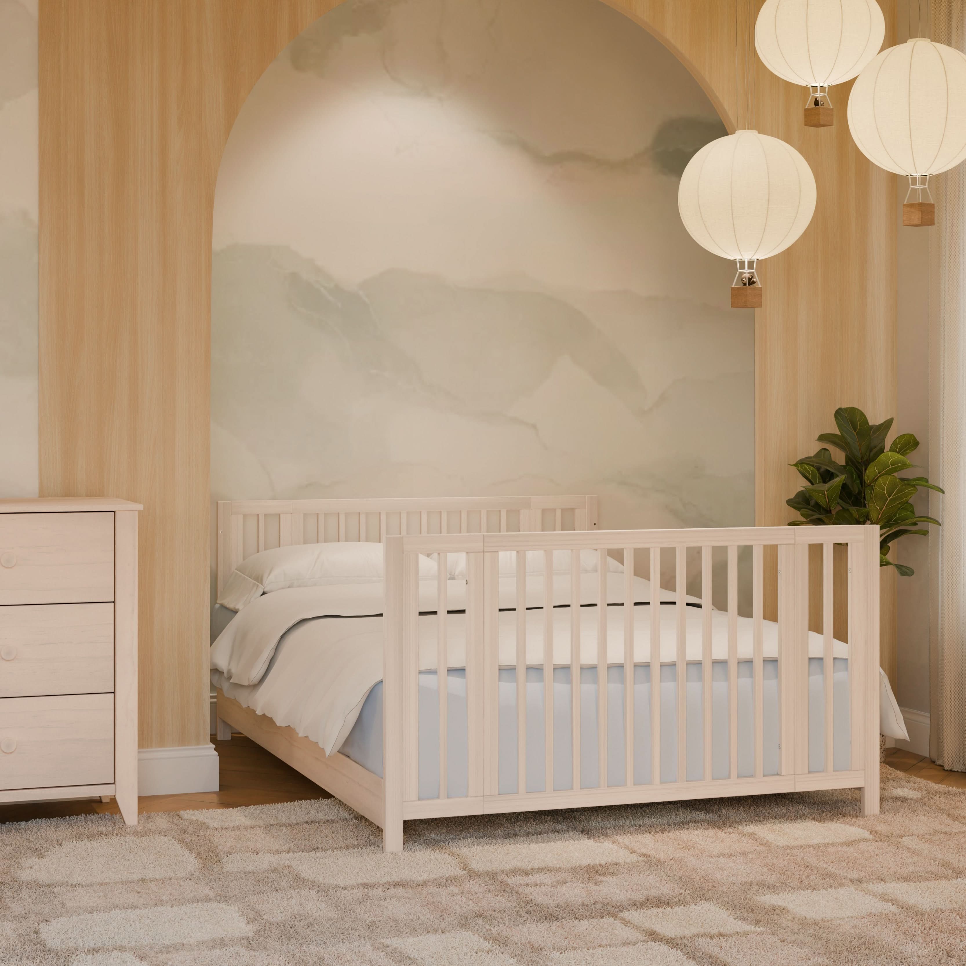 Babyletto Rolli 9-in-1 Convertible All-Stages® Crib with Bassinet & Toddler Bed Conversion Kits