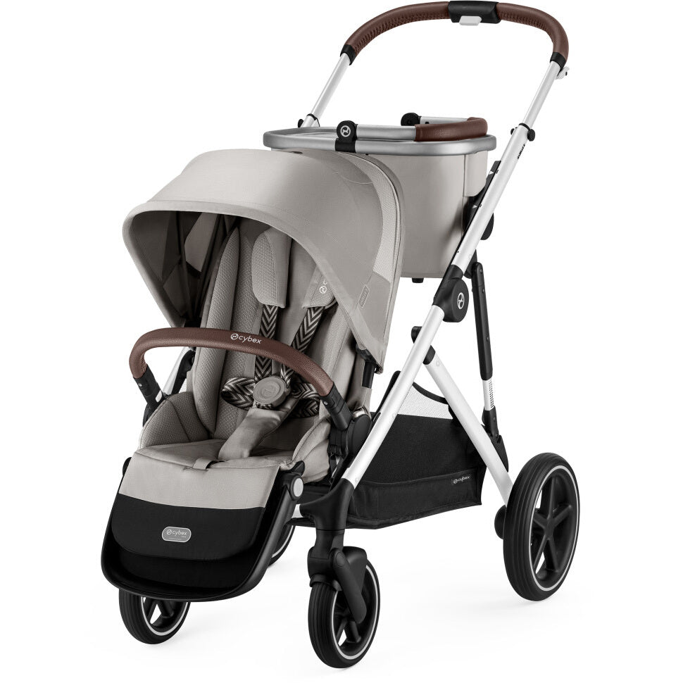 Cybex Gazelle S Stroller Almond Beige / Taupe Frame
