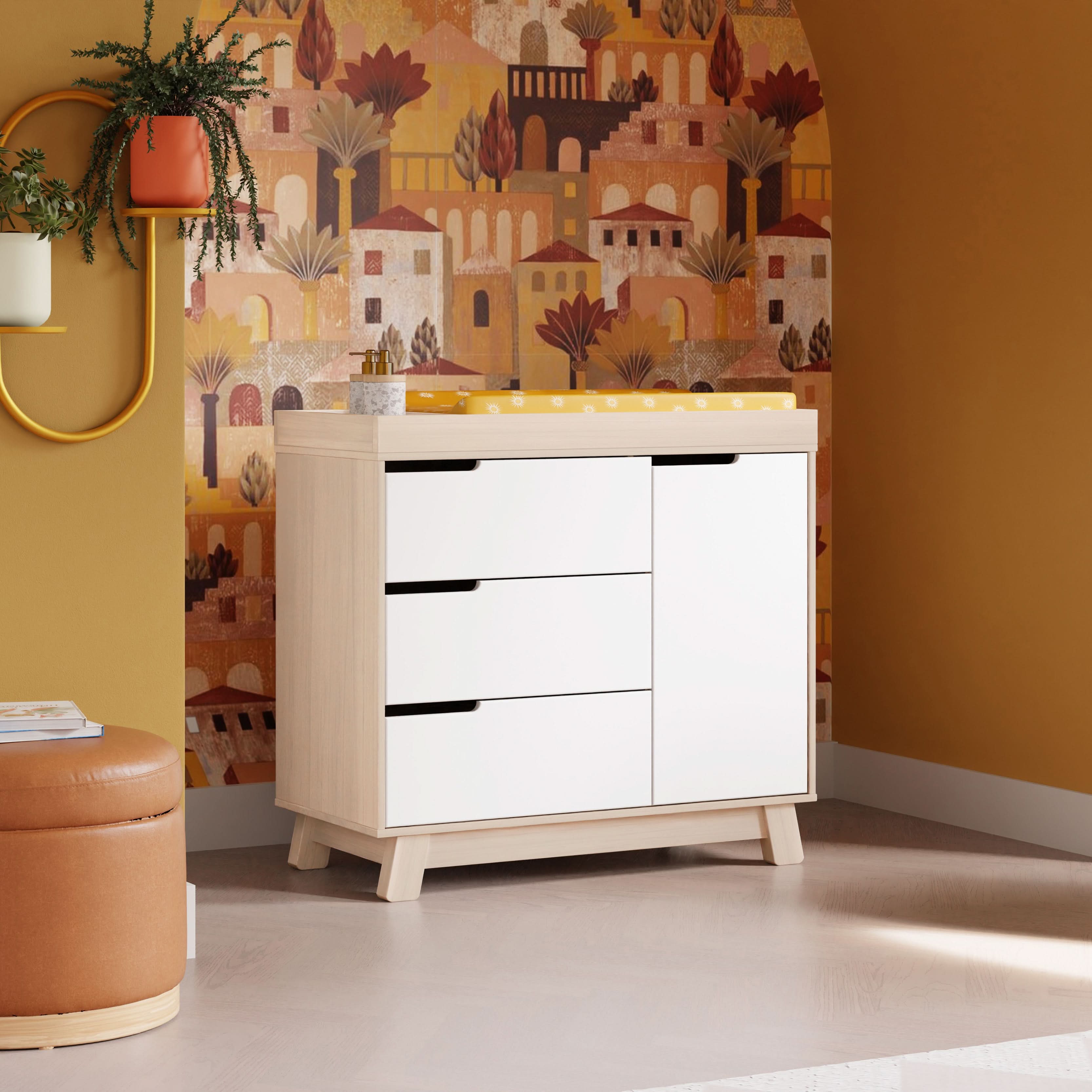 Babyletto Hudson 3-Drawer Changer Dresser with Removable Changing Tray