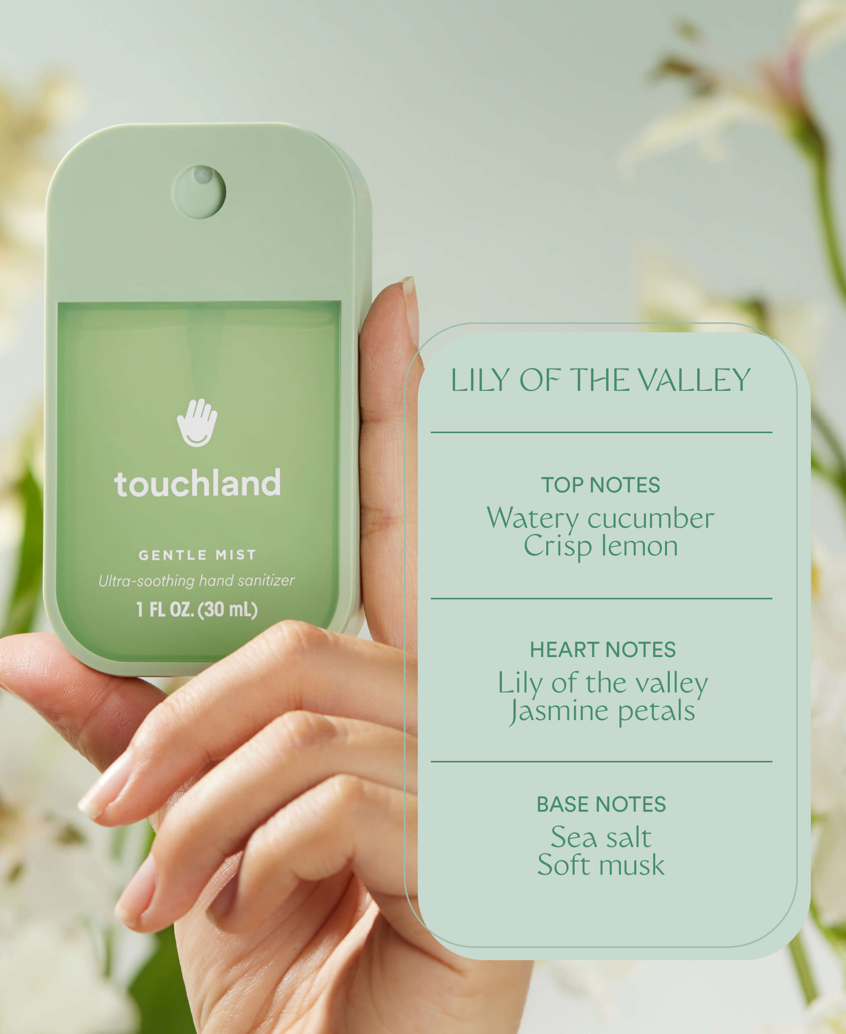 Touchland Gentle Mist Lily of the Valley