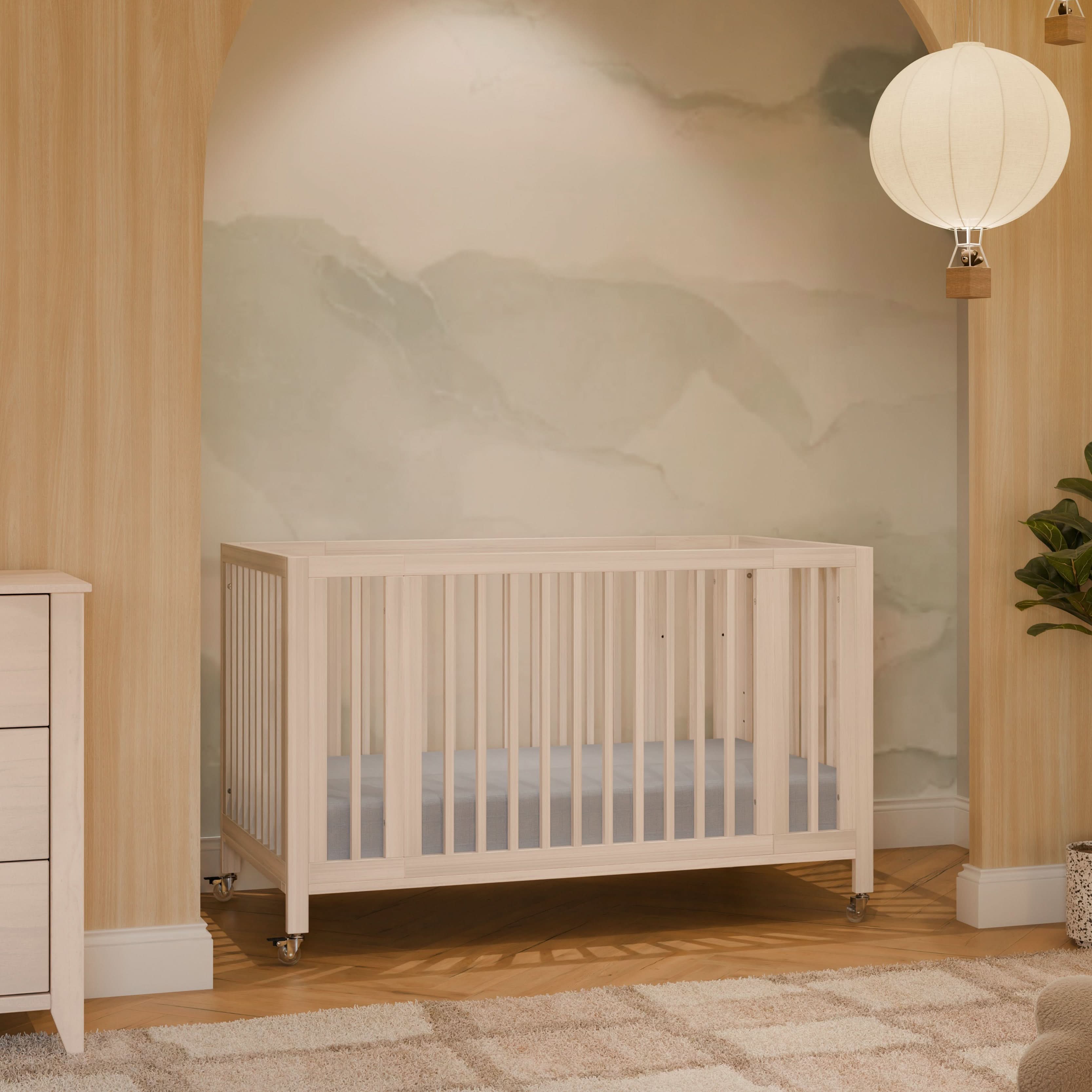 Babyletto Rolli 9-in-1 Convertible All-Stages® Crib with Bassinet & Toddler Bed Conversion Kits