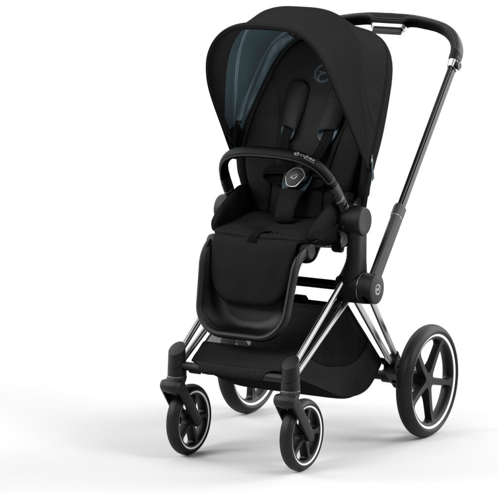 Cybex Priam 4 Stroller with Chrome/Black Frame