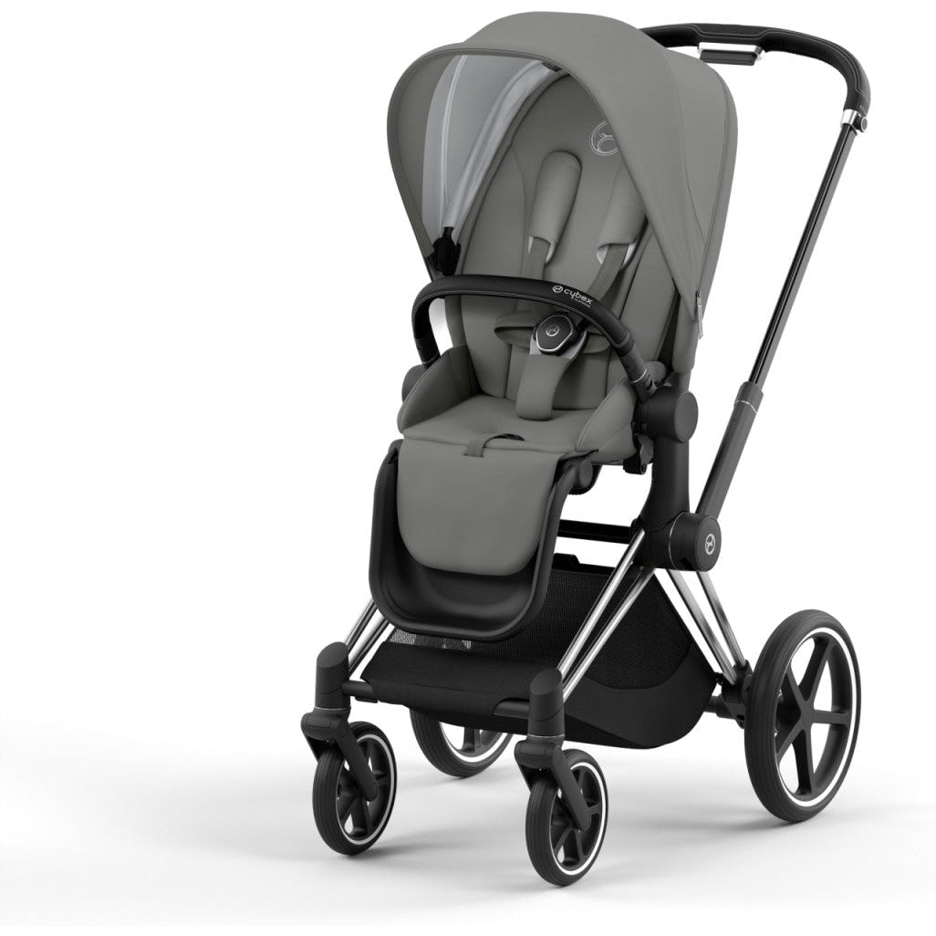 Cybex Priam 4 Stroller with Chrome/Black Frame