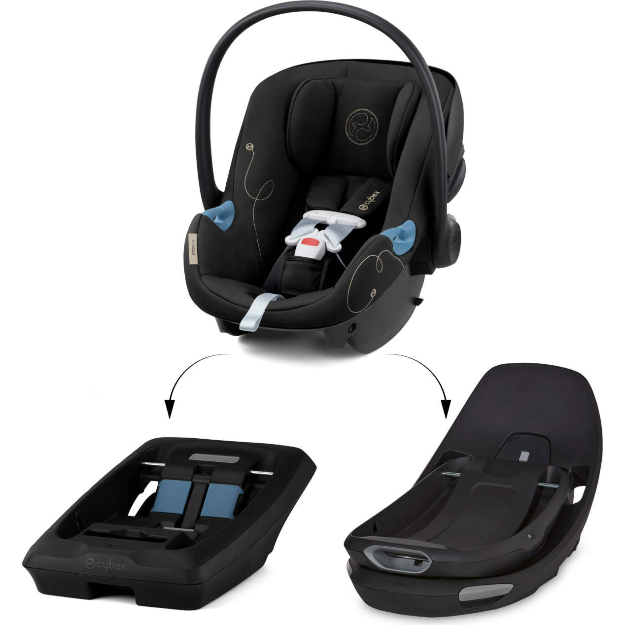 Cybex Aton G Swivel Infant Car Seat with Sensor Safe