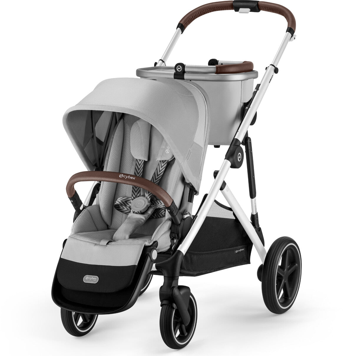 Cybex Gazelle S Stroller Almond Beige / Taupe Frame