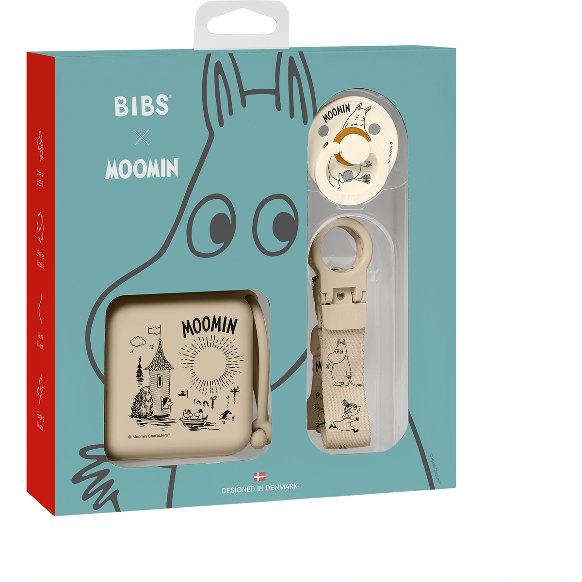 BIBS x Moomin Soothe & Go Gift Set