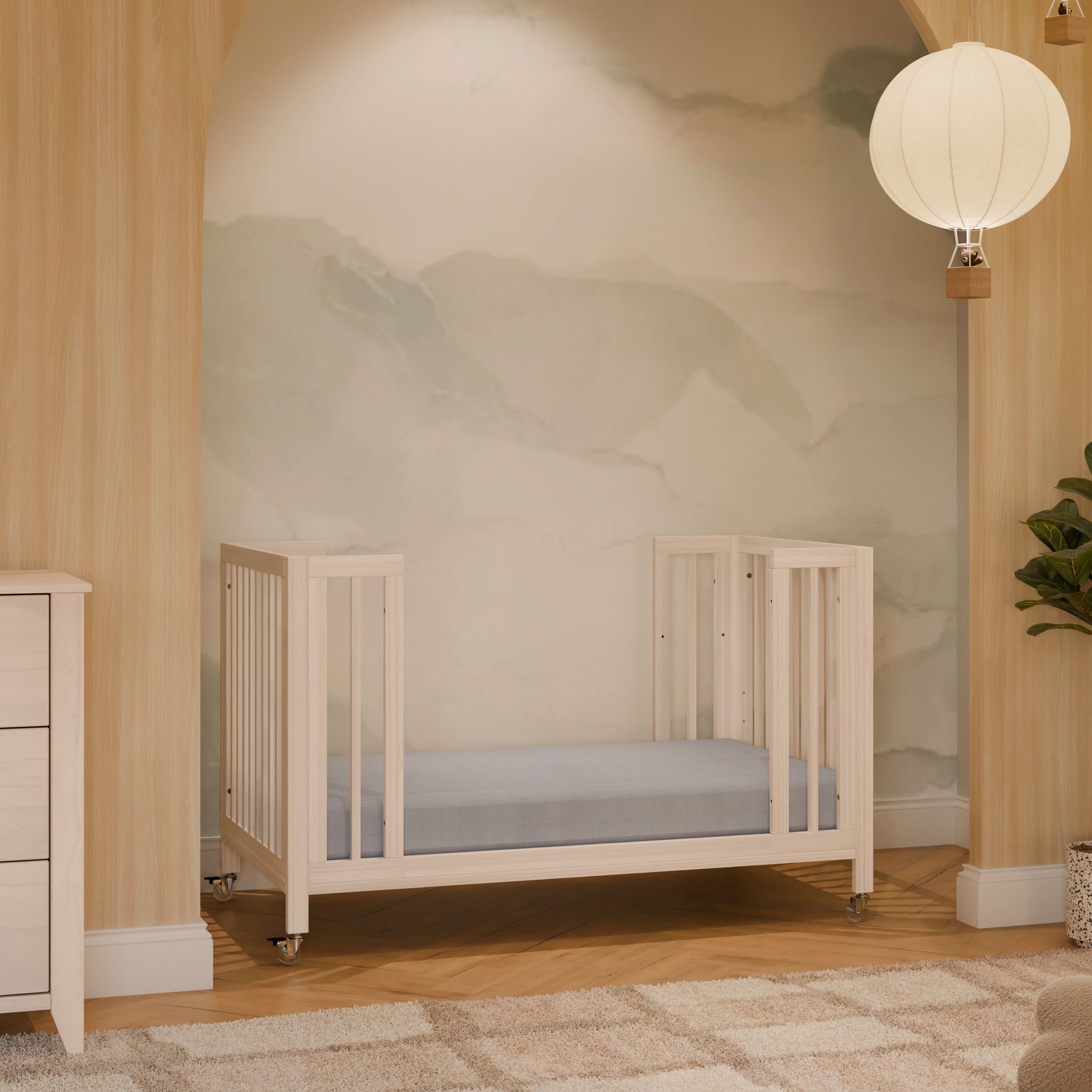 Babyletto Rolli 9-in-1 Convertible All-Stages® Crib with Bassinet & Toddler Bed Conversion Kits