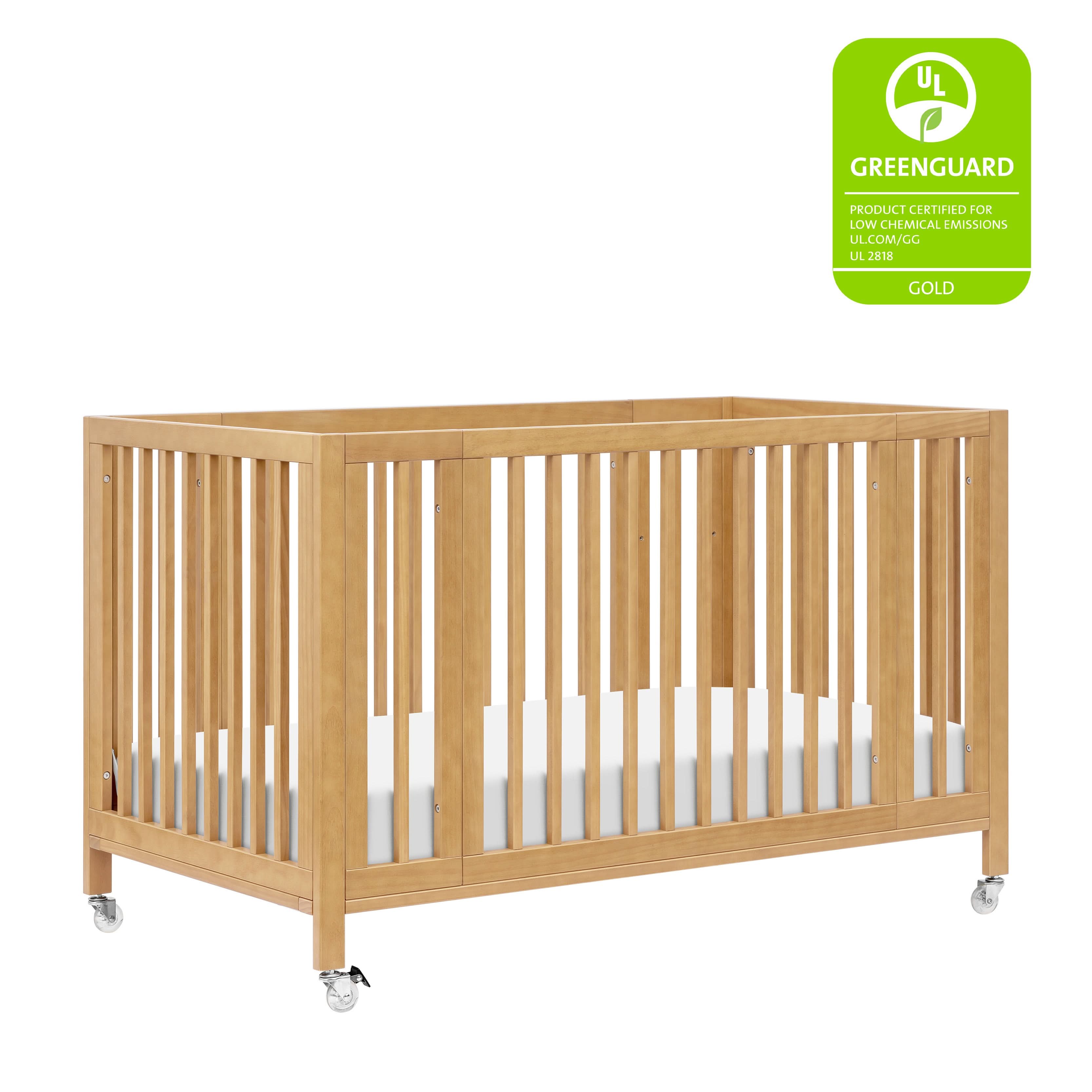 Babyletto Rolli 9-in-1 Convertible All-Stages® Crib with Bassinet & Toddler Bed Conversion Kits