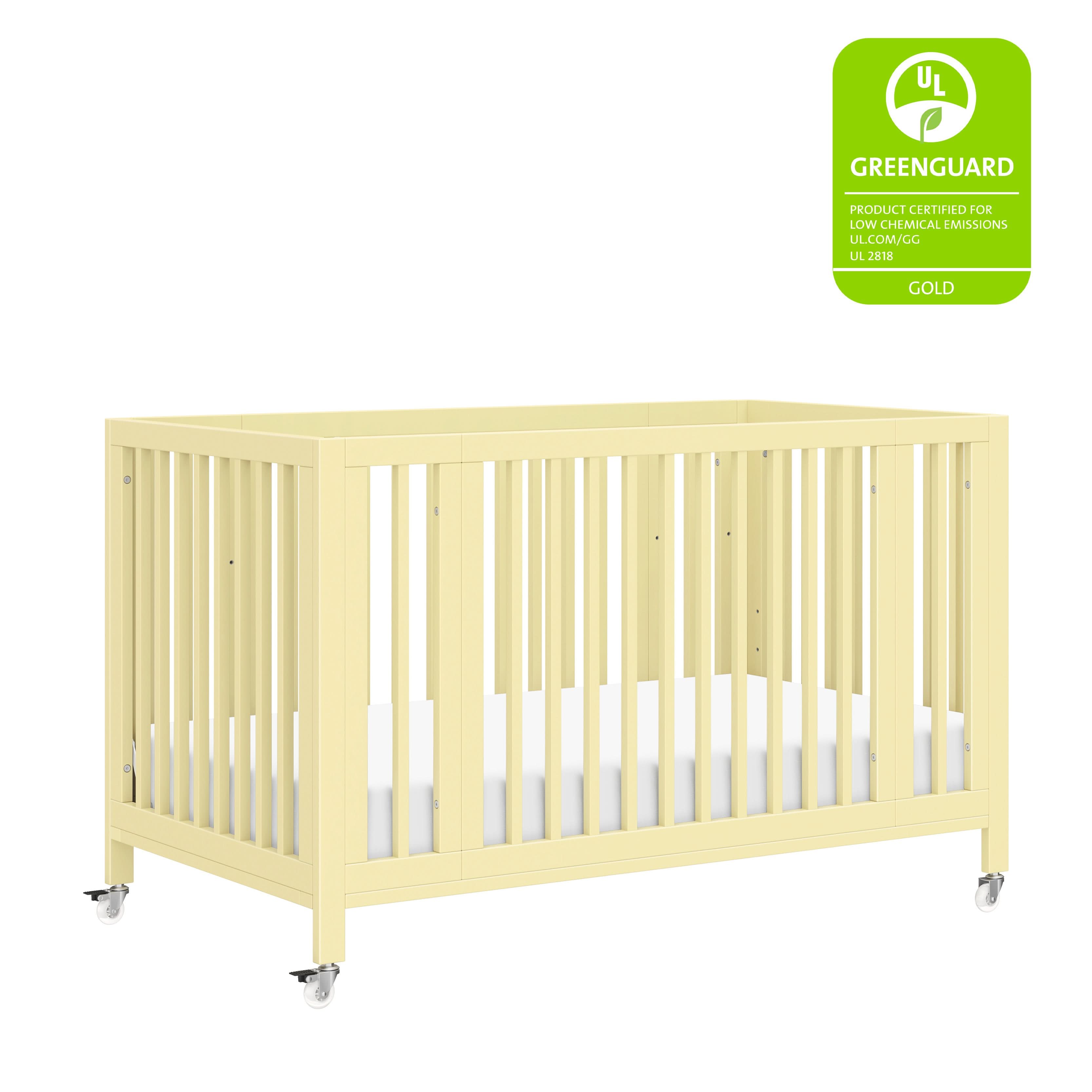 Babyletto Rolli 9-in-1 Convertible All-Stages® Crib with Bassinet & Toddler Bed Conversion Kits