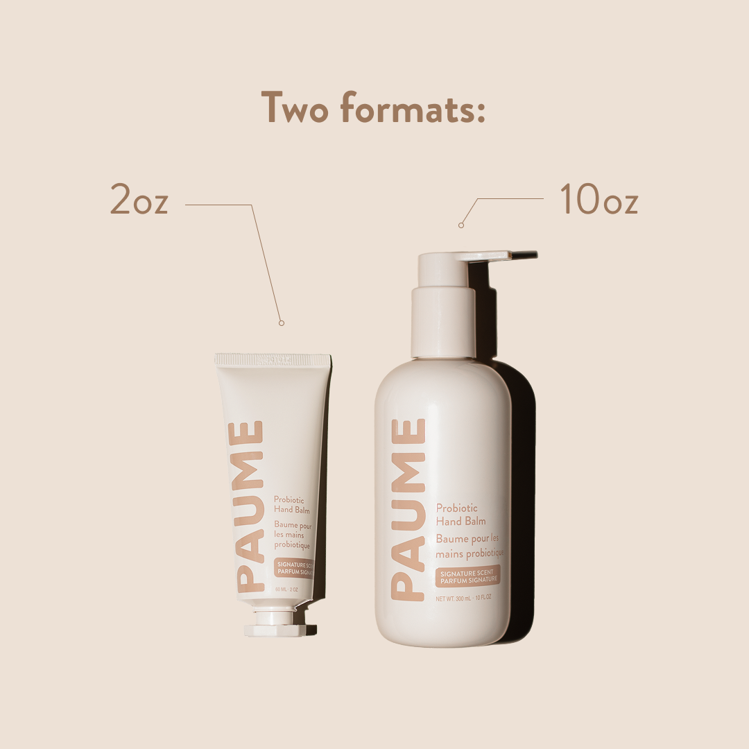 Paume Probiotic Hand Balm Bottle