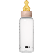 BIBS Baby BPA-Free PP Bottle Set 9oz Latex Blush