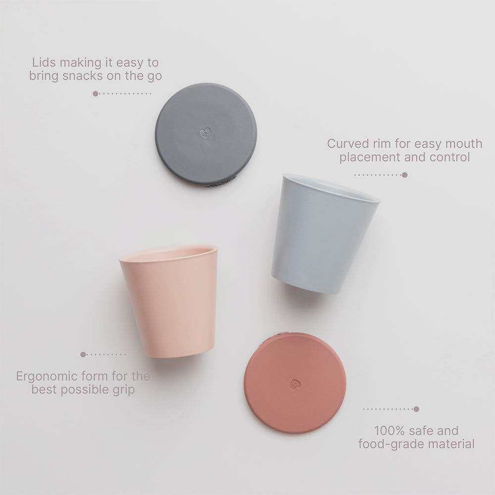 BIBS Cup Set | Blush