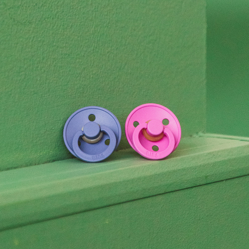 BIBS Colour 2 Pack | Bubblegum/Peri