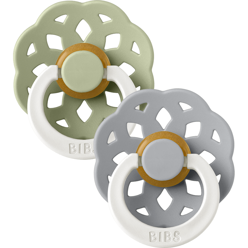 BIBS Boheme GLOW 2 Pack | Sage/Cloud