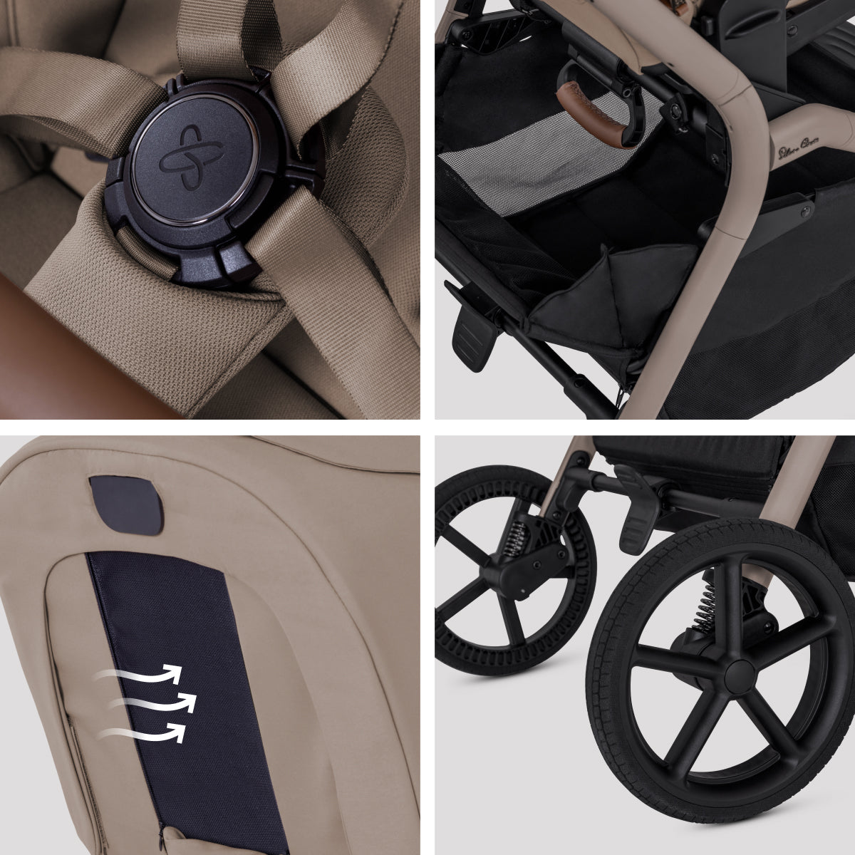 Silver Cross Breez Mid-Size Compact Stroller * Ships Late July*