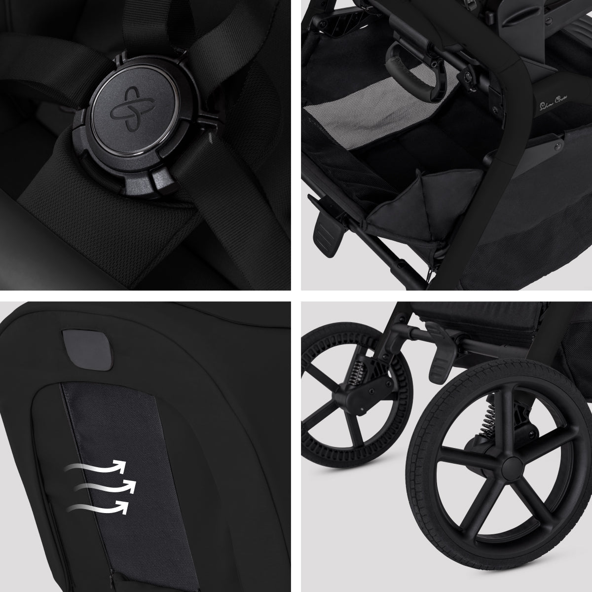 Silver Cross Breez Mid-Size Compact Stroller * Ships Late July*