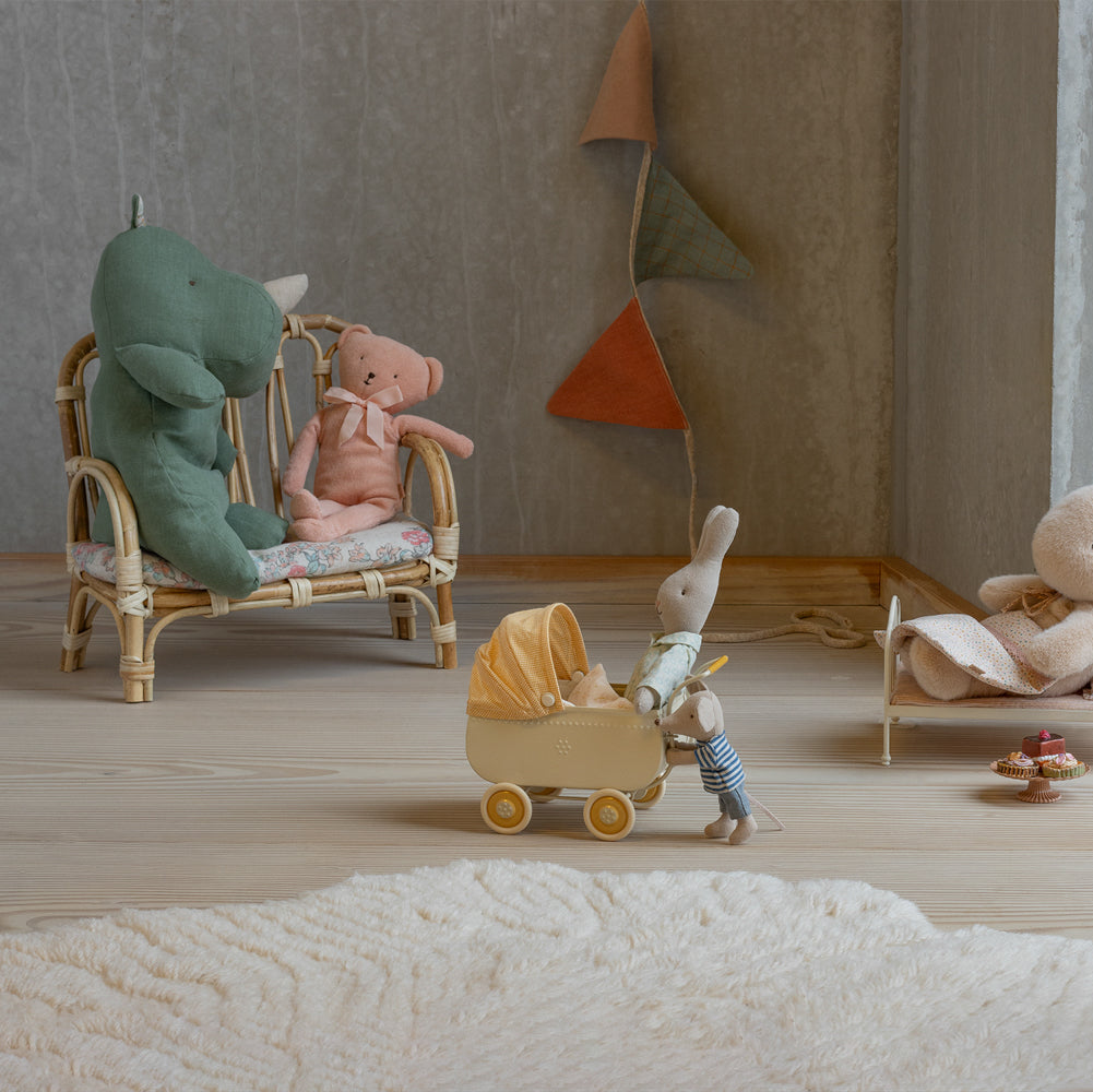 Maileg Rhino, Medium - Sage