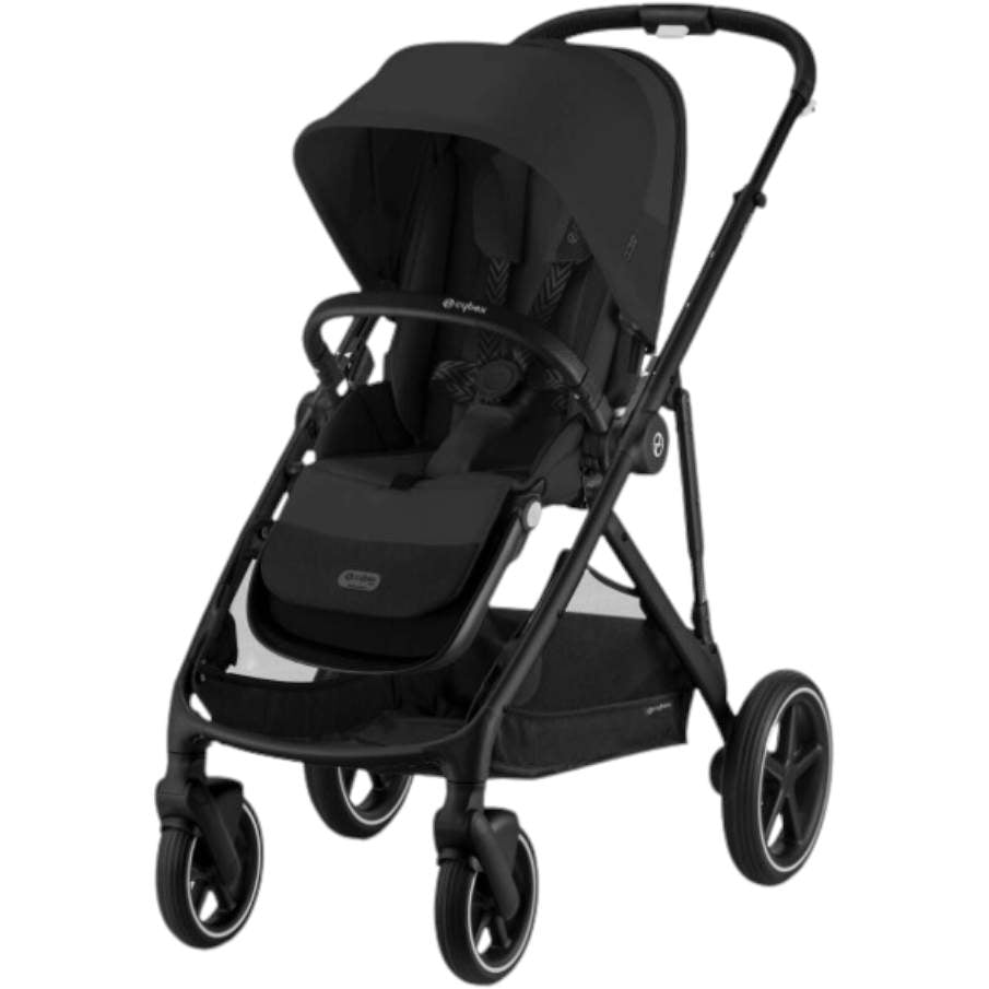 Cybex Gazelle S Stroller (Black Frame | Moon Black Seat)