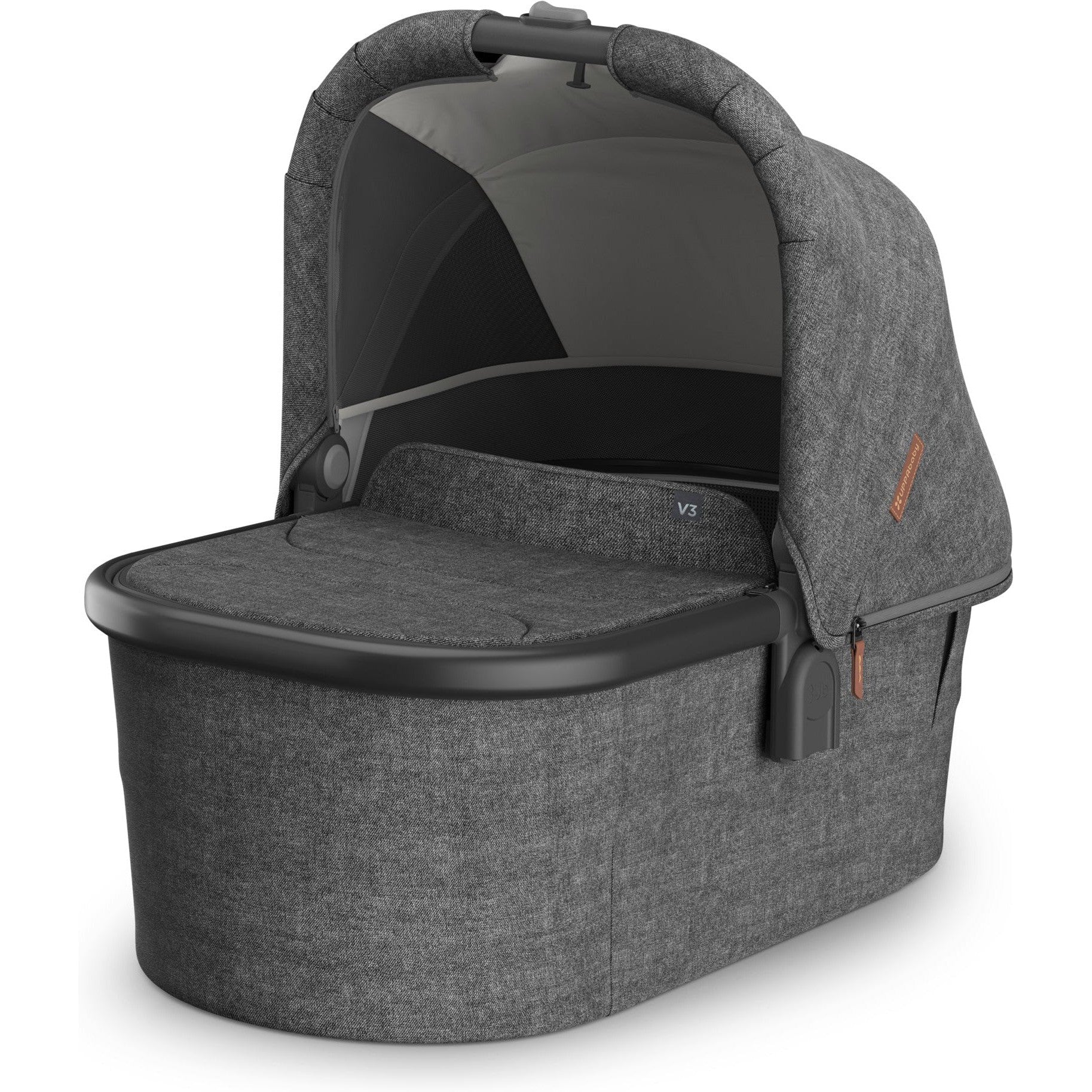 uppababy cruz bassinet dimensions UPPAbaby Bassinet V3 - Greyson - Charcoal Mélange