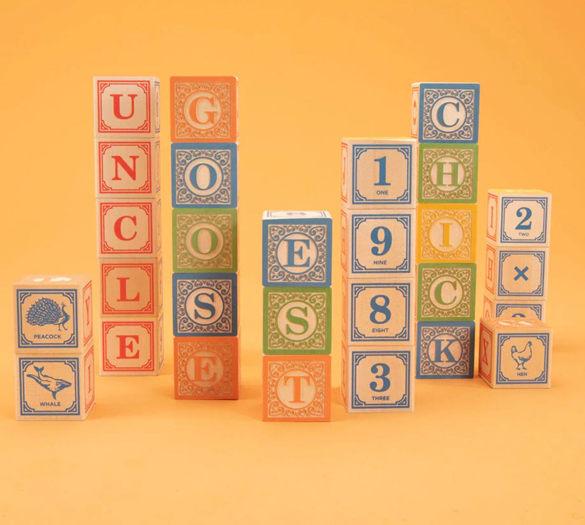 Uncle Goose Classic ABC Blocks