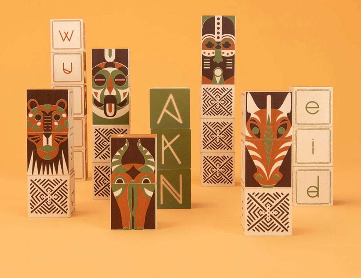 Uncle Goose Swahili Blocks