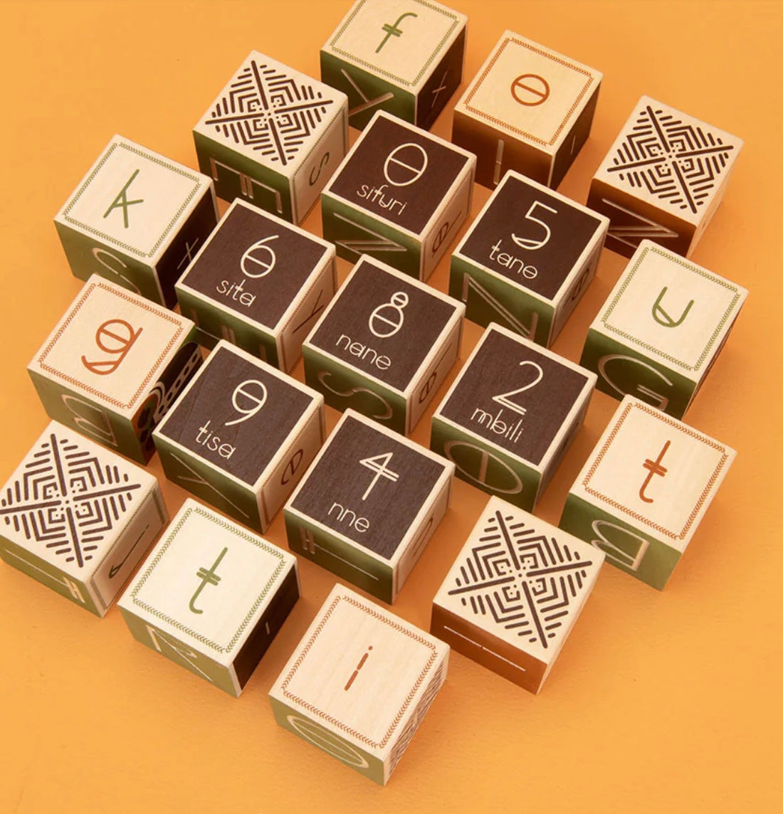 Uncle Goose Swahili Blocks