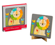 Petit Collage Little Lion Chunky Wood Puzzle
