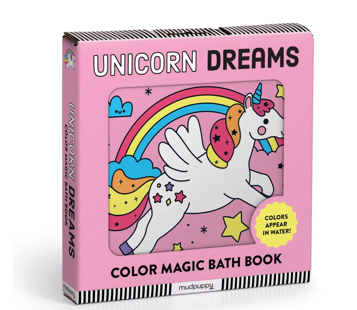 Mudpuppy Unicorn Dreams Color Magic Book