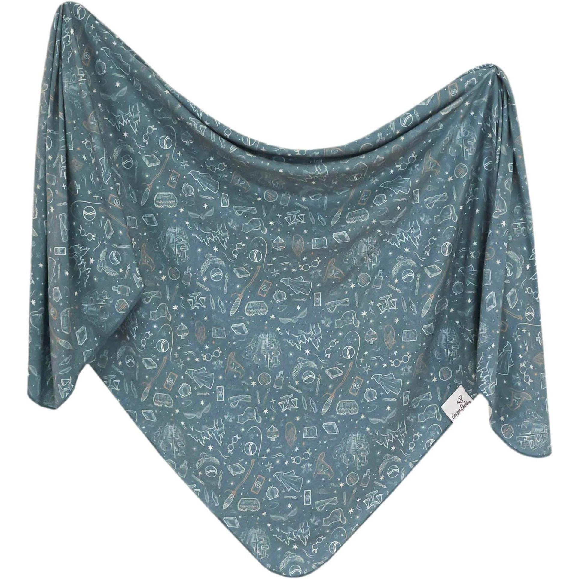 Copper Pearl Knit Swaddle Blanket | Hogwarts™