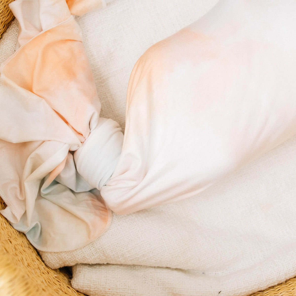 Copper Pearl Knit Swaddle Blanket | Nova