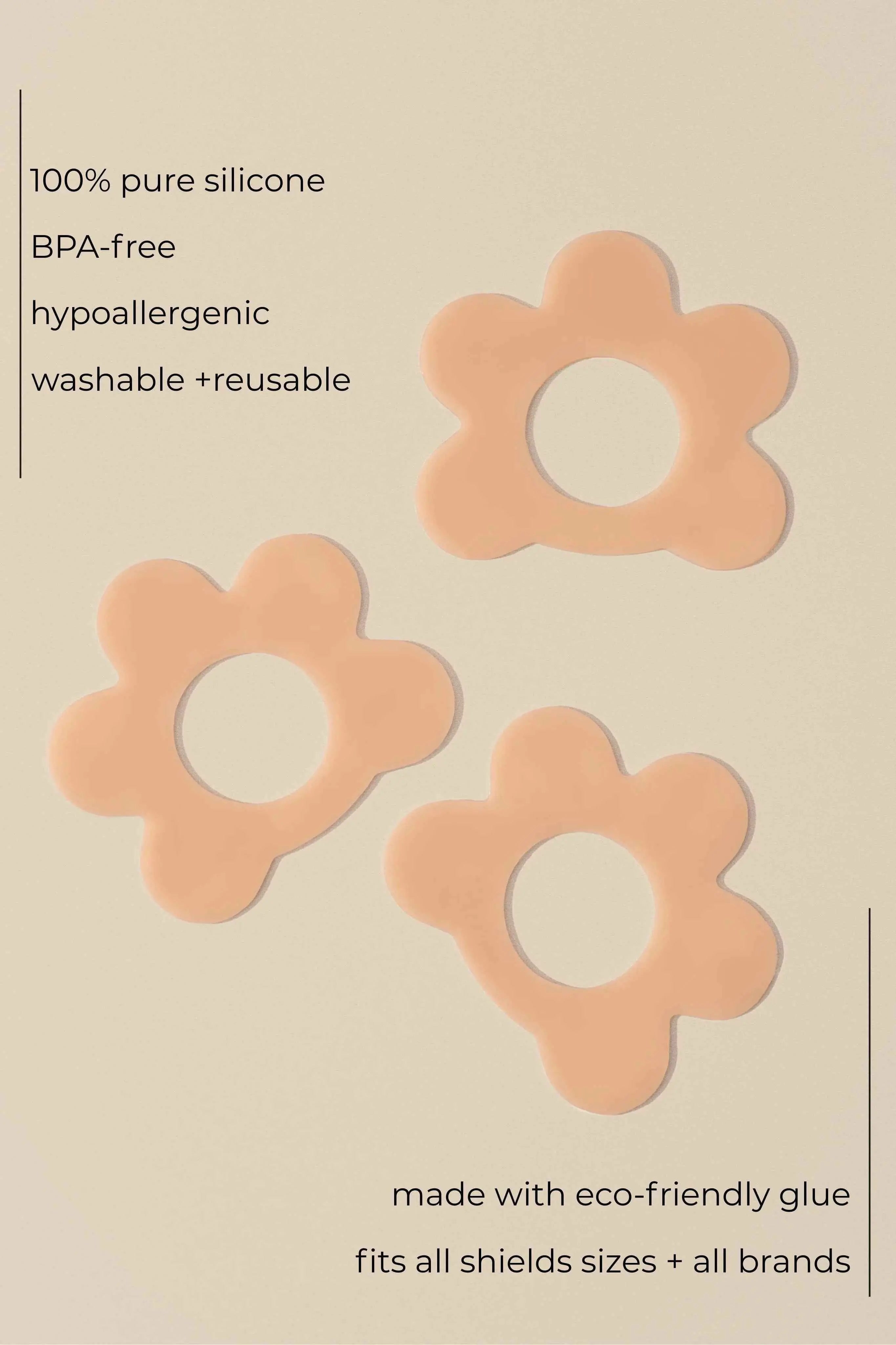 Le Lolo NIPPLE SHIELD STICKERS 3 Count