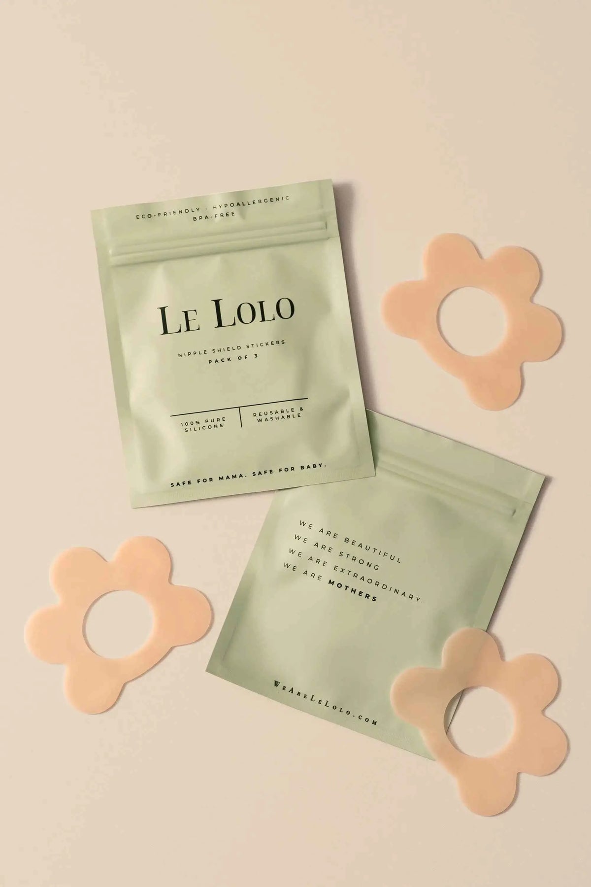 Le Lolo NIPPLE SHIELD STICKERS 3 Count