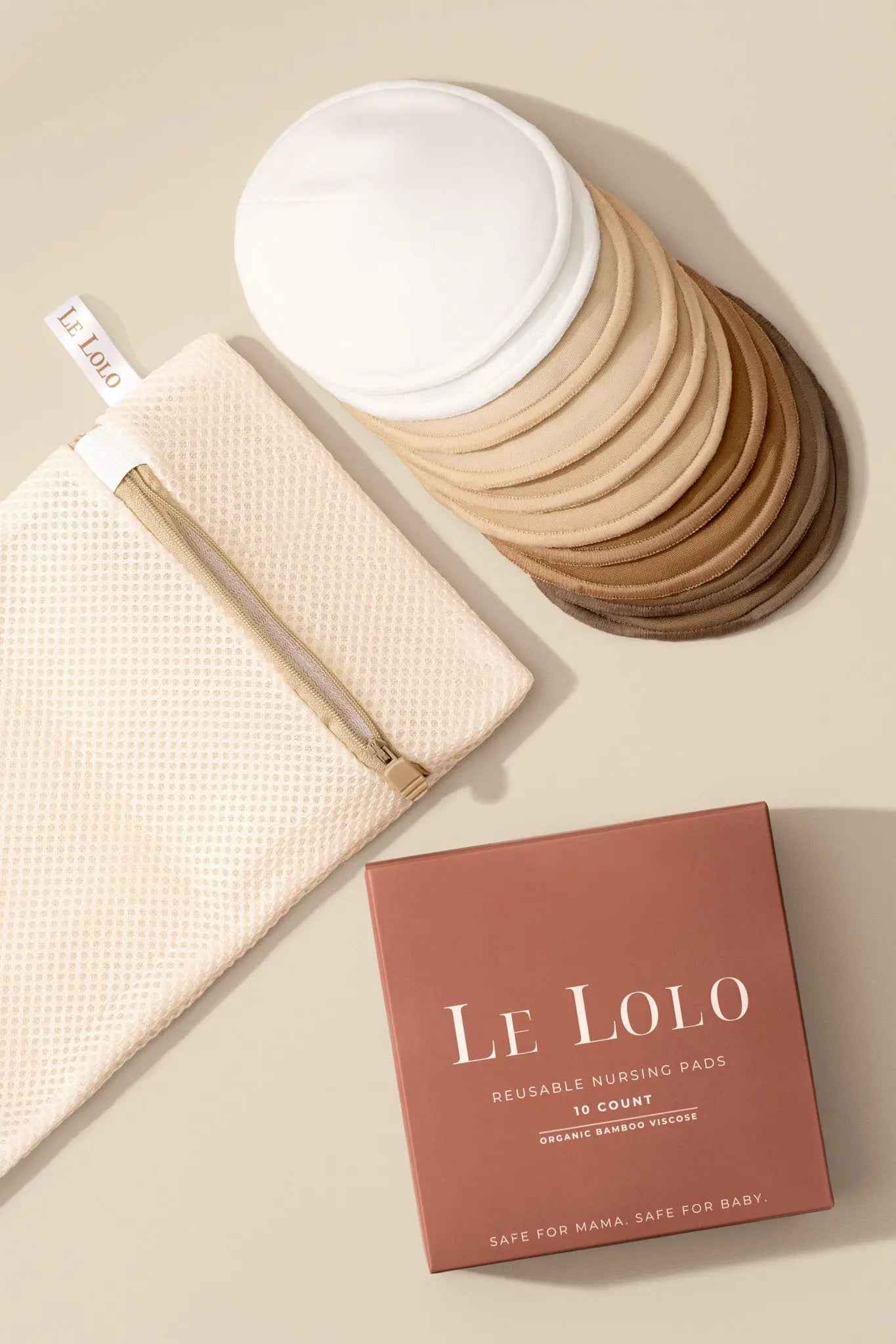 Le Lolo REUSABLE NURSING PADS 10 Count