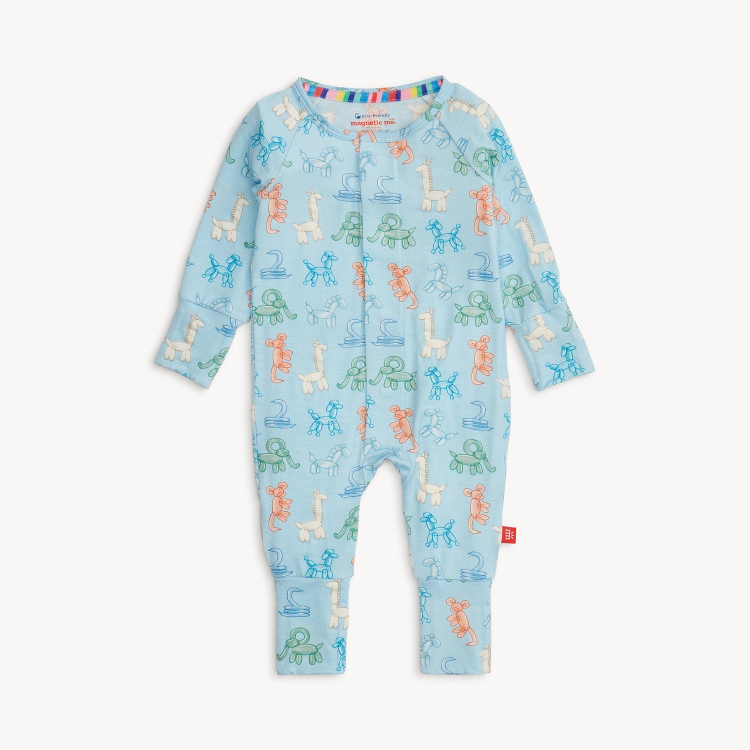 Magnetic Me Blue Party Animals Glow Dark Magnetic Modal Coverall