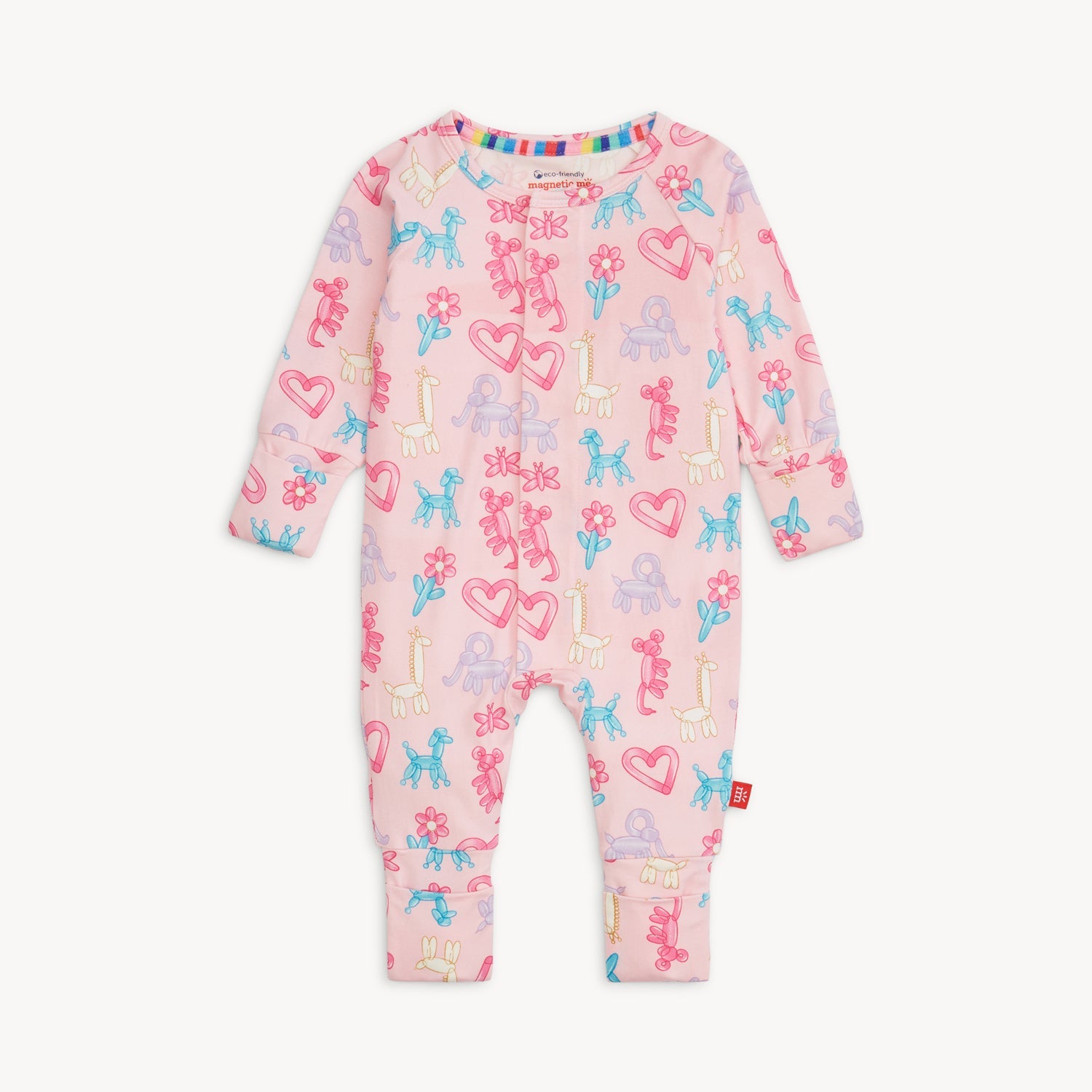 Magnetic Me Pink Party Animals Glow Dark Magnetic Modal Coverall