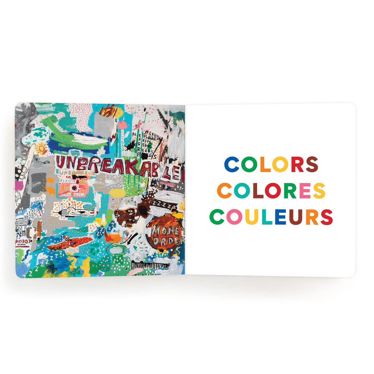 Mudpuppy Basquiat Colors Board Book